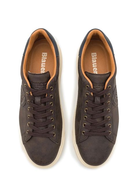 Blauer BUCK01 Shoes Dark Brown Men BLAUER | Sneakers | BUCK01- DARK BROWN